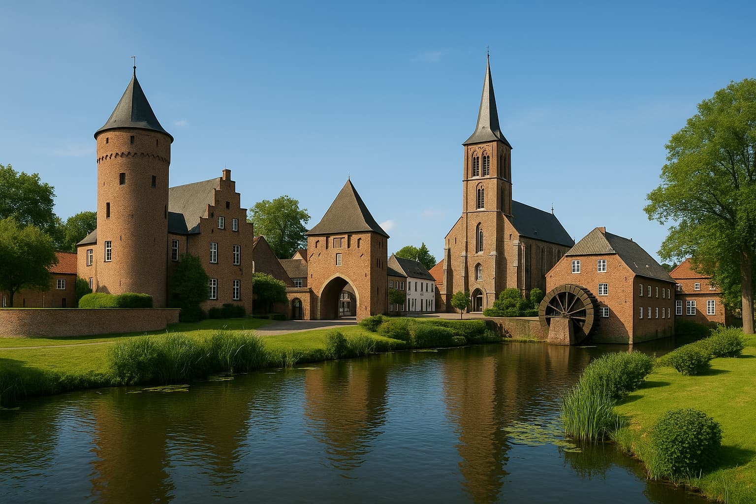 Stadtansicht Brueggen