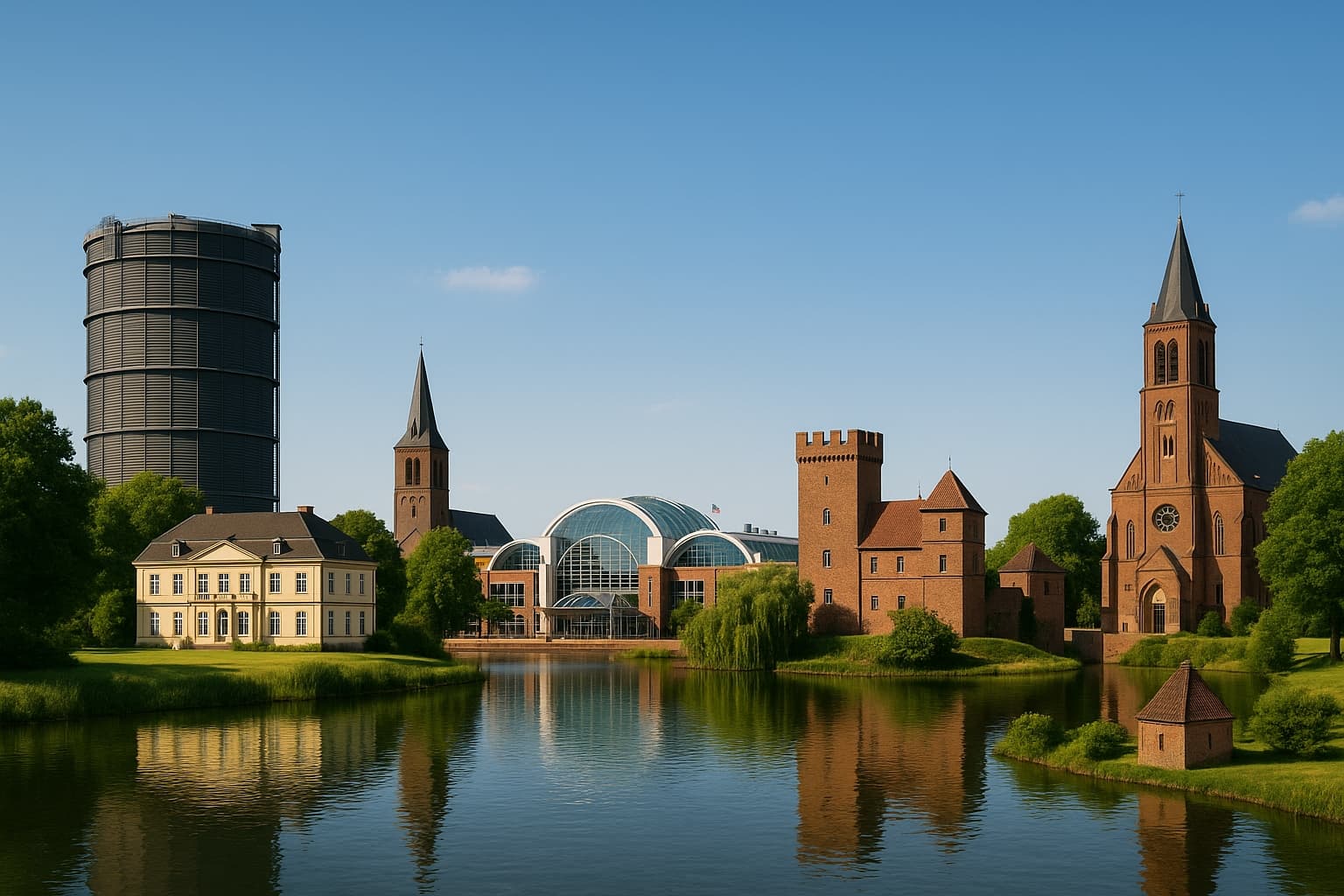 Stadtansicht Oberhausen