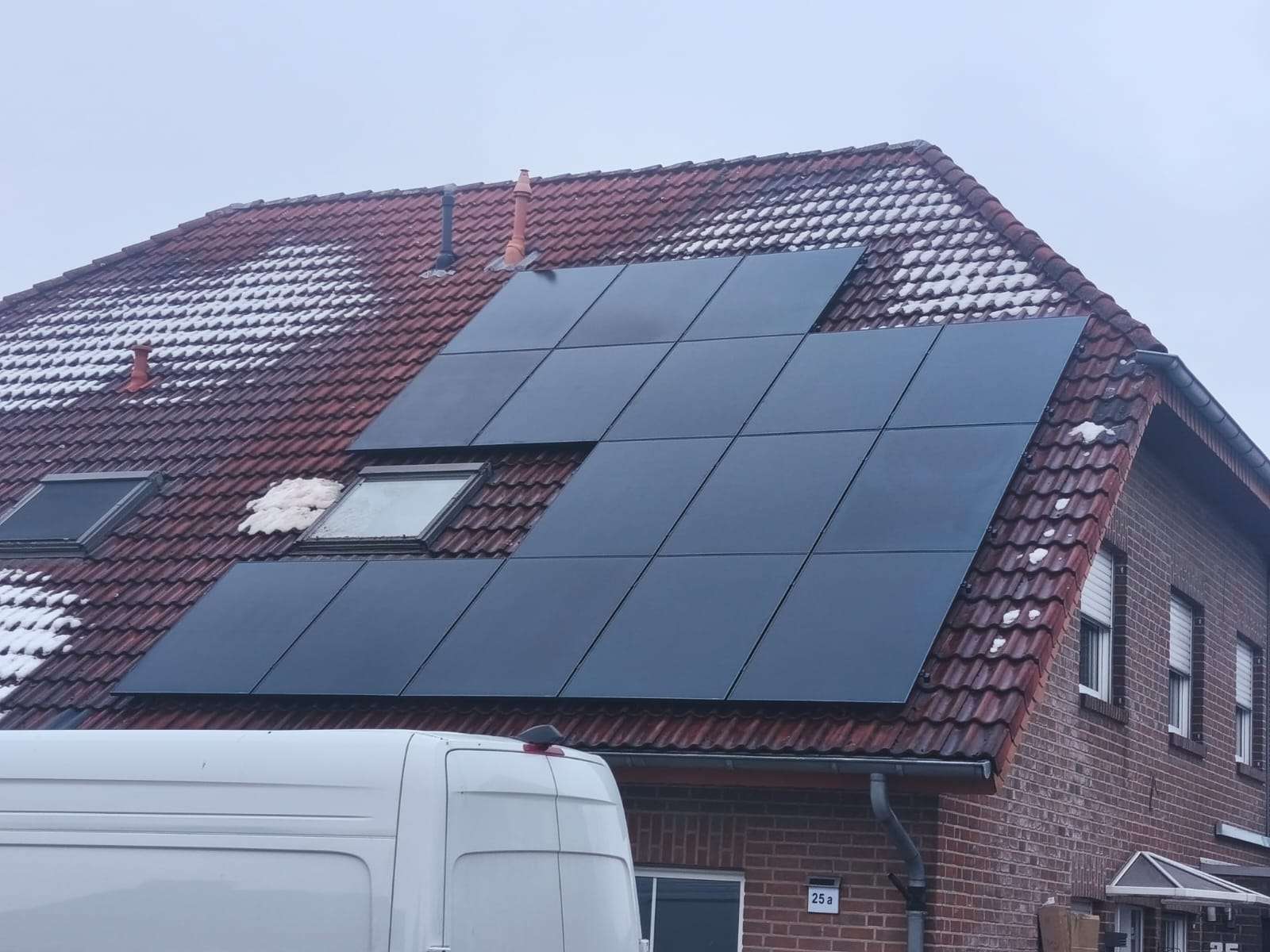 Photovoltaikanlage, 7,6 kWp, 9,6 kWh Speicher in Kranenburg