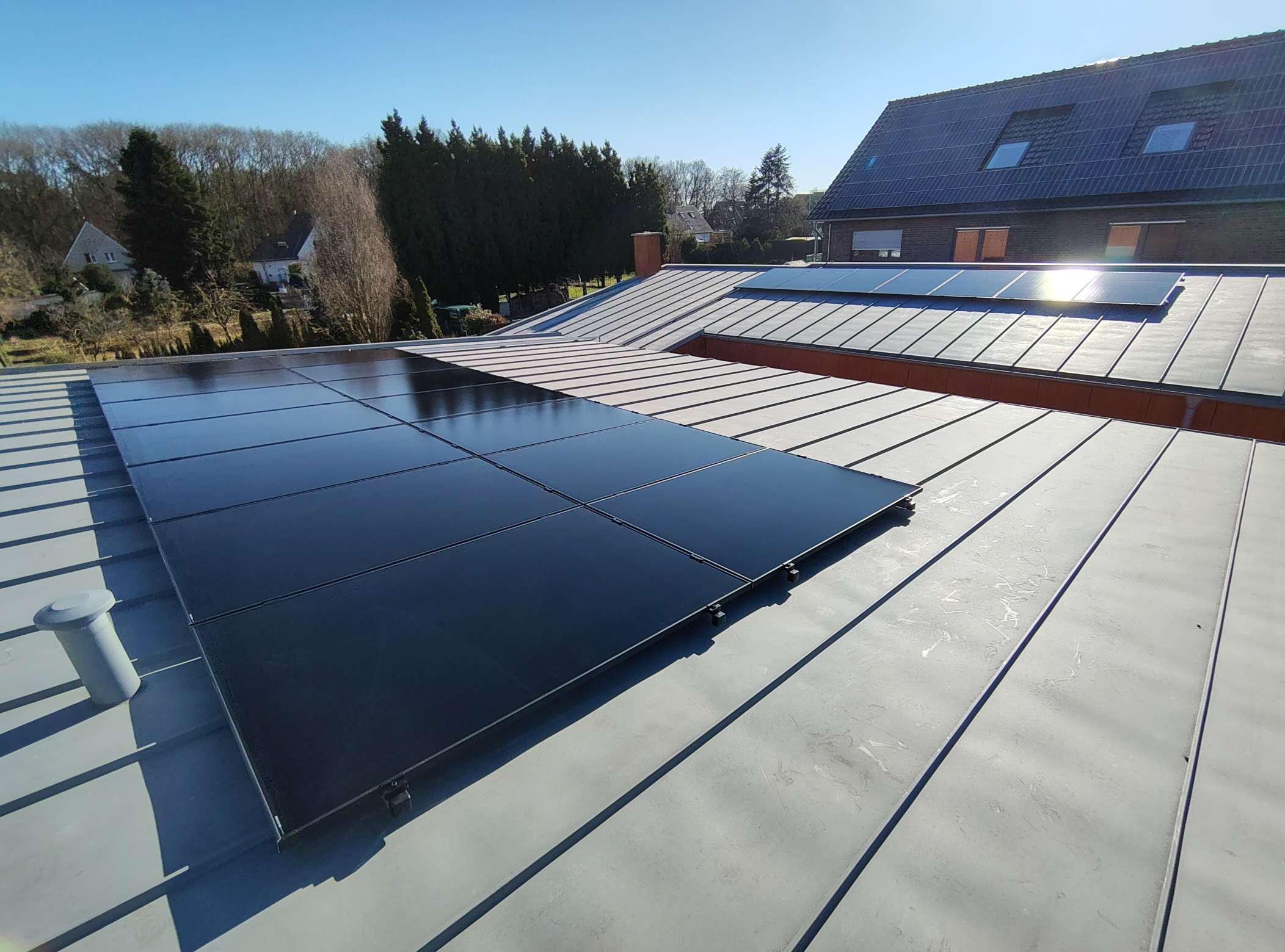 Photovoltaikanlage, 9,9 kWp, 9,6 kWh Speicher in Voerde (Niederrhein)