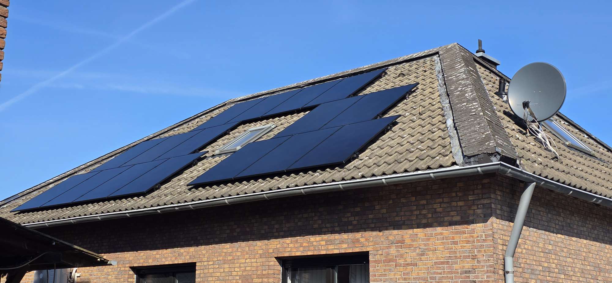 Photovoltaikanlage, 7 kWp, 9,6 kWh Speicher in Voerde (Niederrhein)
