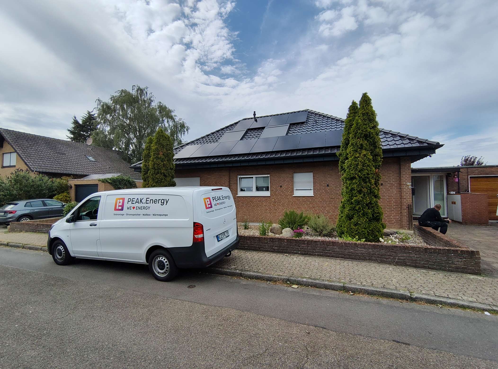 Photovoltaikanlage, 13,6 kWp, 15,2 kWh Speicher in Hamminkeln