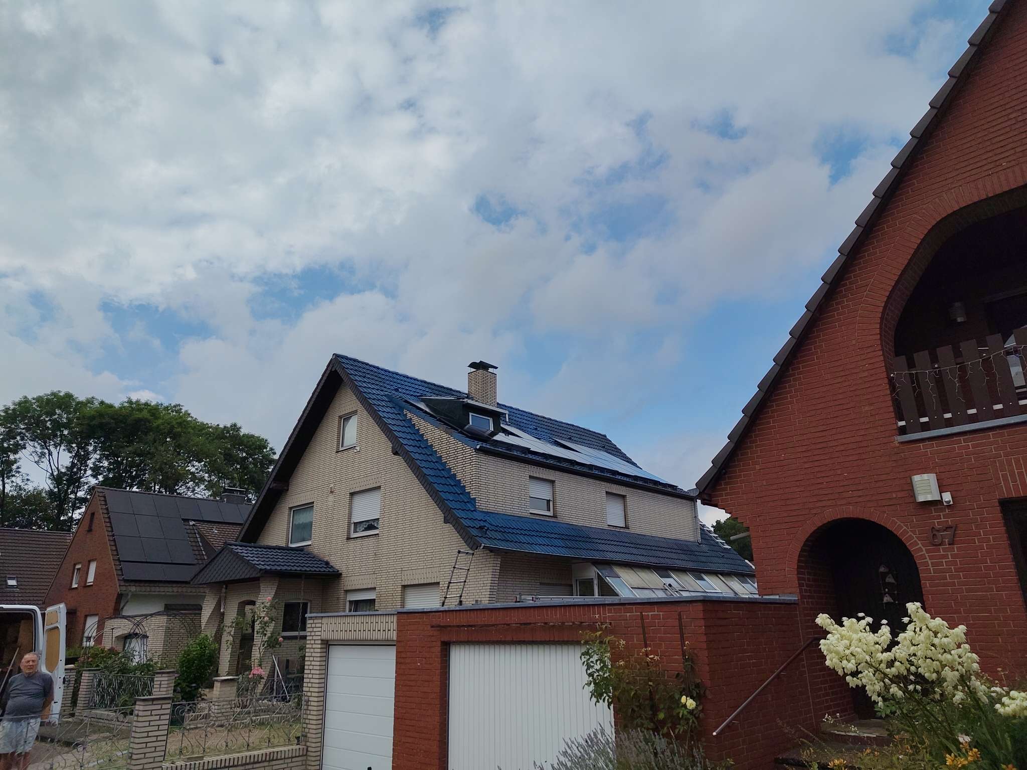 Photovoltaikanlage, 6,6 kWp, 6,4 kWh Speicher in Voerde (Niederrhein)