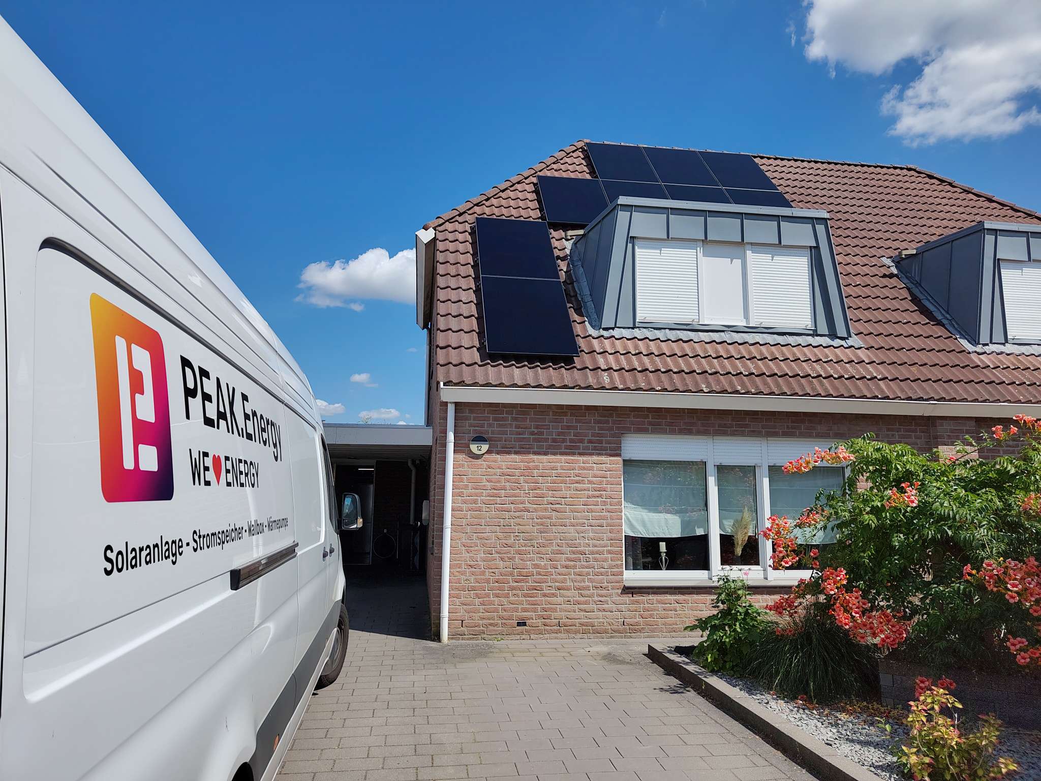 Photovoltaikanlage, 8,5 kWp, 9,6 kWh Speicher in Isselburg