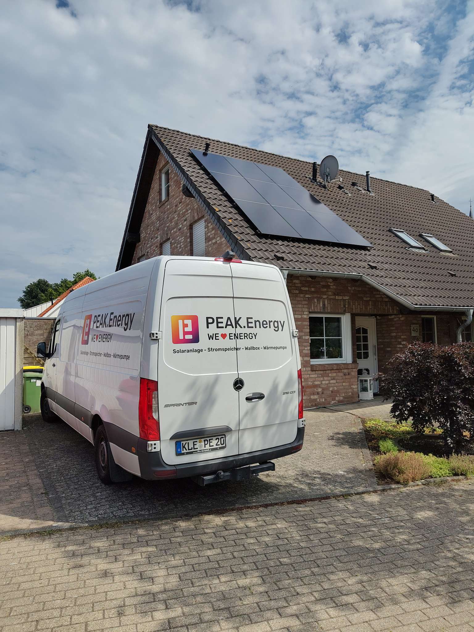 Photovoltaikanlage, 8,5 kWp, 10,1 kWh Speicher in Kleve